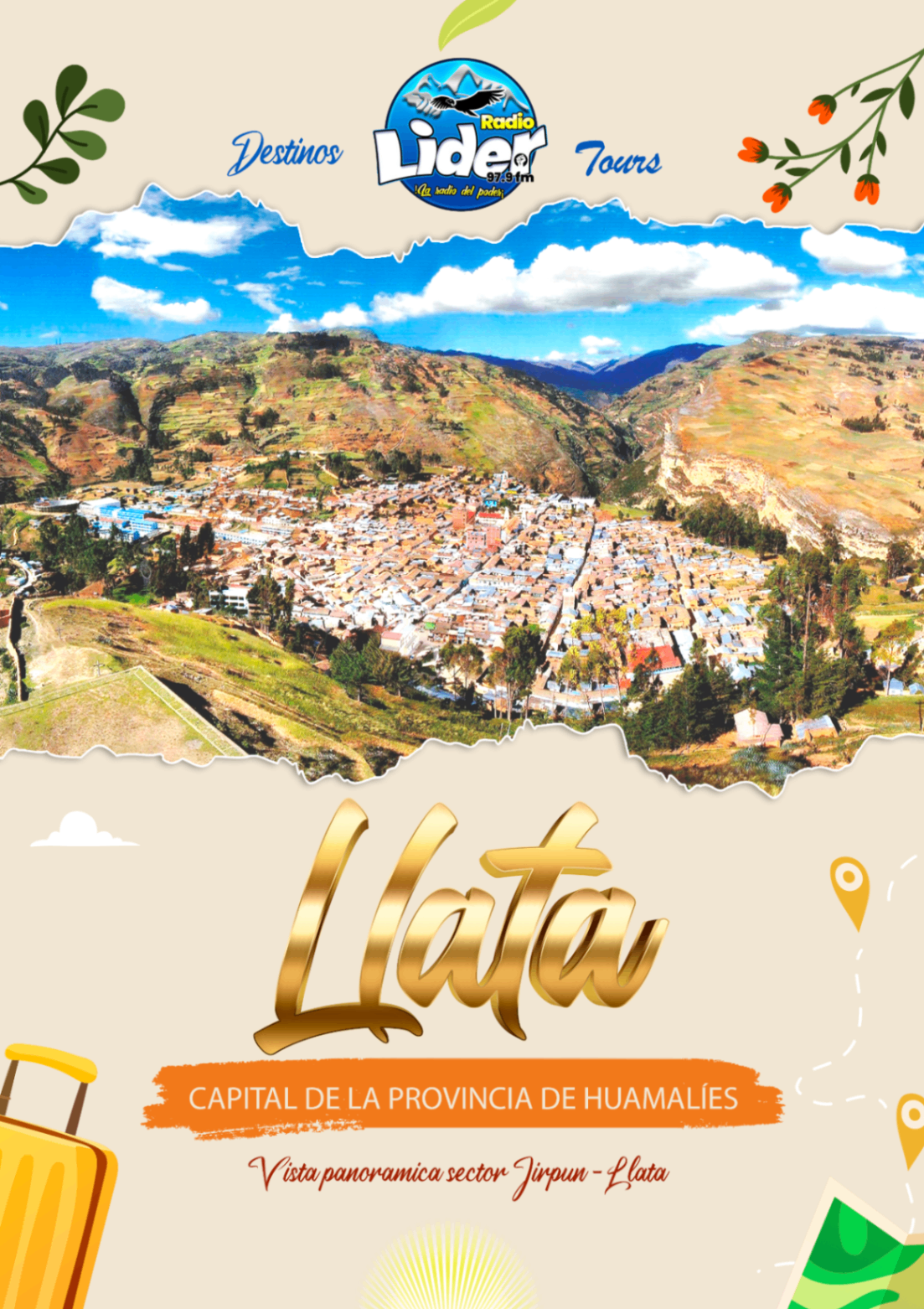 Vista panoramica de Llata